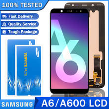 Original 5.6" Super AMOLED LCD for SAMSUNG Galaxy A6 2018 A600 Display Touch Screen Digitizer A600F SM- A600F Repair Parts 2024 - buy cheap
