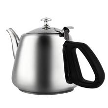1.5L-2L Large Capacity  Stainless Steel Teapot Coffee Water Kettle With Filter Restaurant Container Home Hotel Cafe Bar Teapot 2024 - buy cheap