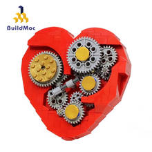 Buildmoc-bloques de construcción de modelo de corazón fundido a presión para niños, juguetes educativos de bricolaje, Moc-4453 2024 - compra barato