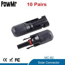 Conector de Panel Solar macho y hembra para Cable Solar, 10 pares, secciones cruzadas, 2.5mm2 ~ 6.0mm2 X-B1 IP67 2024 - compra barato