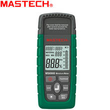 MASTECH MS6900 Portátil Digital Madeira Madeira Medidor De Umidade LCD Higrômetro Temperatura Umidade Medidor Tester 2024 - compre barato