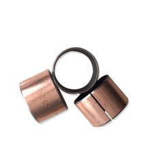 Manga de abertura de rolamento composto, 2 peças, id 20mm od 24mm sf1, manga de bronze resistente ao desgaste, mangote de óleo autolubrificante 12mm-40mm l 2024 - compre barato