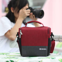 Bolsa de câmera benro freeshoot 20 slr, bolsa de ombro diagonal, bolsa de foto profissional para canon/nikon/sony 2024 - compre barato