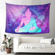 Buddha India Mandala Tapestry Wall Hanging Boho Decor Wall Cloth Tapestries Tapestry Mandala Wall Carpet 95x73cm 2024 - buy cheap