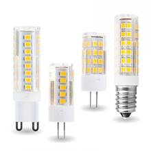 Minibombilla LED de cerámica E14, G9, E27, 220V, lámpara E14, 5W, 7W, 9W, 12W, foco, lámpara de ampolla cálida/Natural/blanca fría 2024 - compra barato