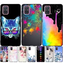 B Phone Case For Samsung Galaxy A71 Case Soft Silicone Back Cover Case For Samsung A71 SM-A715F A715 Case A 71 Funda 2024 - buy cheap