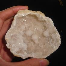 1 pçs natural ágata geode quartzo cristal de cura cristais pedra e cristais cura quartzo druzy para casa decoração presente 2024 - compre barato