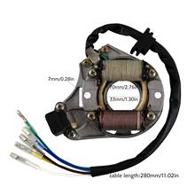 Estator Magneto de 5 cables, 1 unidad, 2 bobinas, 50cc, 70cc, 90cc, 110cc, 125cc, ATV, Quad Scooter, ciclomotor 2024 - compra barato