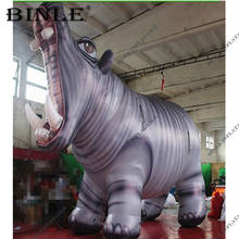 Customized vivid giant inflatable hippo animal balloon for events 2024 - buy cheap