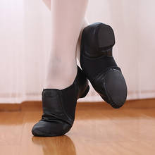 Sapatilhas de dança femininas, sapatos de balé de palmilha macia para mulheres, faixa elástica para dança de salão, tamanho 34-44 2024 - compre barato