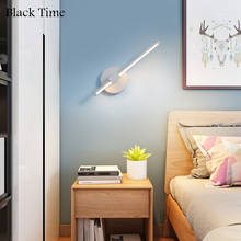 LED Wall Lamp for Bedroom Living Room Bedside Lights Decoration Home Indoor Lighting Black White Aisle Lights Wall Light Sconce 2024 - buy cheap