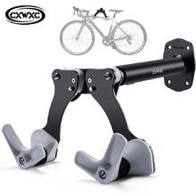 CXWXC-soporte de pared para bicicleta, perchero Horizontal para bicicleta de montaña o carretera, colgador de pared, ganchos para almacenamiento de garaje, reparación 2024 - compra barato