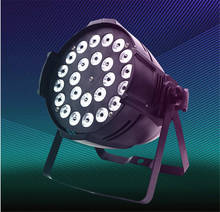 Luz Par LED RGBWA + UV 6 en 1 para dj, iluminación DMX de 24x18W, 6 unidades 2024 - compra barato
