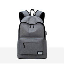 Nova mochila masculina casual com interface usb multi-função design moda ao ar livre saco de estudante de viagem grande capacidade 2024 - compre barato
