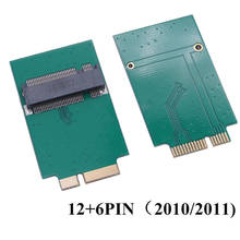M.2 NGFF SSD A 12 + 6 Pin Adapter Board For MacBook Air 2010 2011 A1370 A1369 2024 - buy cheap