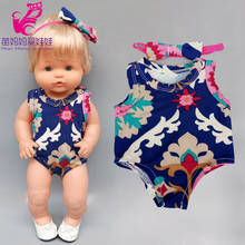 17 inch Nenuco Ropa y su Hermanita baby doll clothes with headband children toys wear 2024 - buy cheap