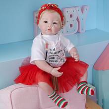 NPK DOLL  50CM collectible Bebe reborn dolls soft body 100% handmade detailed painting silicone doll reborn baby 2024 - buy cheap