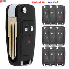 Keyecu 10pcs for Chevrolet Spark 2012 2013 2014 2015 2016 Remote Car Key Shell Case Fob A2GM3AFUS03 GM: 95989830 2024 - buy cheap
