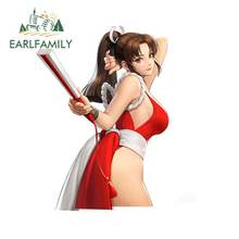 EARLFAMILY 13cm x 9.3cm for King of Fighters Mai Shiranui Creative Car Sticker Vinyl Fashion Occlusion Scratch Vehicle Decal 2024 - buy cheap