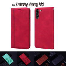 For Samsung Galaxy S21 Case SM-G991 Flip Leather Book Funda Cover For Samsung S 21 S21 Case Wallet Phone Protective Shell Coques 2024 - buy cheap