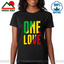 Funny One Love T-shirt Jamaica Rasta Reggae Hip Hop Rap Music T Shirt women Cool Birthday Gifts Tee shirt Personalized Tees Tops 2024 - buy cheap