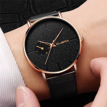 Top Brand 2020 New Womens Watches Luxury Quartz Watch Women Stainless Steel Mesh Strap Ultra Thin Dial Clock relogio masculino 2024 - buy cheap