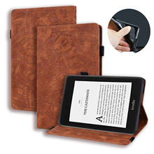 For Amazon kindle paperwhite 4 case Embossed Ebook Reader Stand Tablet Funda for Amazon Kindle Paperwhite 4 3 2 1 Case 6 inch 2024 - buy cheap