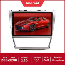 JOYINCAR Android 10.1 Car Multimedia Player For Toyota Camry 2007-2011 GPS Navigation Radio Audio Stereo BT Head Unit Map Auto 2024 - buy cheap
