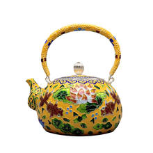 Teapot, stainless steel teapot, silver teapot, hot water teapot, teapot 1200 ml water, kung fu tea set. 2024 - buy cheap