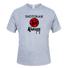 men clothing 2020 shotokan karate Print short Sleeve T Shirt Men Cotton O-neck T Shirt Summer Clothing Casual T-shirt 2024 - buy cheap