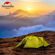 Naturehike 2 Person Outdoor Tent 70D Nylon Cold Resistant 4 Seasons Alpine Climb Tent For Camping Hiking High Mountain NH19ZP012 2024 - buy cheap