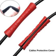 4pcs Bicycle Cable Protector Shift Brake Rubber Line Pipe Sleeve MTB Frame Protection Anti-friction Cycling Wrap Guard Tubes 2024 - buy cheap