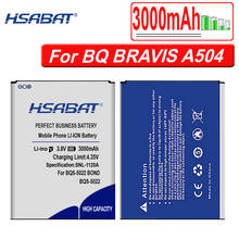 Аккумулятор HSABAT 3000 мАч для BQ BRAVIS A505, Trace, для BQS 5022 BQS5022, BOND 2024 - купить недорого