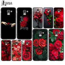 Beautiful Red Roses For Samsung Galaxy J2 J3 J4 Core J5 J6 J7 J8 Prime duo Plus 2018 2017 2016 Silicone Phone Cover 2024 - buy cheap