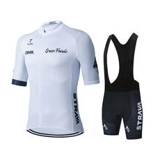 Cycling Jersey 2021 Strava Summer  Team Bike Jersey Kit Breathable MTB Maillot Ropa Ciclismo Bib Shorts Men Cycling Clothing 2024 - buy cheap