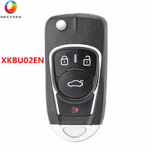 HKCYSEA Английская версия 3 4 кнопки VVDI2 пульт дистанционного управления автомобильный ключ для Xhorse VVDI Key Tool Max VDI Mini XKBU03EN XKBU02EN 2024 - купить недорого