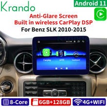 Krando Android 10.0 9'' 4G 64G Car Audio Radio for Mercedes Benz ML GL SLK GLS GLE 2011-2018 NTG 4.5 5.0 Wifi GPS Navigation 2024 - buy cheap