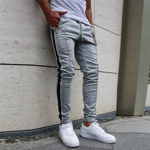 Men's Fitness Sweatpants Sportswear Elastic Trousers Men Jogger Mens Gyms Bottom Track Pants Running Tracksuit Joggers Pants Men 2024 - buy cheap