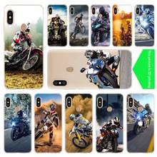 Capa de silicone para motocross, capa tpu transparente para motos xiaomi redmi note 10 9 8 7 6 5 pro max 10s 9t 8t 9s 2024 - compre barato