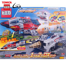 Takara tomy tomica diecast carro hiper salvamento, conjunto de deformação montada dx, cena de resgate, brinquedo para meninos, presente 2024 - compre barato