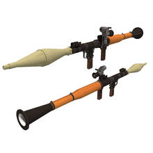 Armas de bazuca com cabo de fogo para cosplay, modelo de papel 3d com capacidade finalizada de 120cm, para armas de artesanato com papel, brinquedo de quebra-cabeça 2024 - compre barato