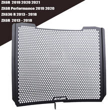 Capa protetora de radiador de motocicleta, grade de proteção para kawasaki ninja zx636r zx6r zx 636r ZX-6R 2013 2014 2015 2016 2017 2018 2024 - compre barato