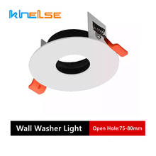 Adjustable Recessed Downlight Ceiling Lamp Frame Bracket Halogen Base Socket Led GU10/MR16 Dia50mm Fitting Fixtures Spot Lights 2024 - buy cheap