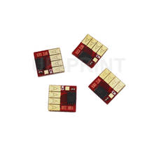 До 10 наборов/40 шт. постоянных чипов, совместимых с HP 711 Designjet T120 T520, для многоразового картриджа с чернилами 2024 - купить недорого