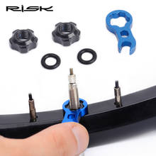 Bicycle Presta Valve Nut With tool set Road Bike MTB Valve Fixed Nut Washer France Tire Waterproof Protection Accessories 2024 - buy cheap