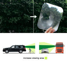 Auto Exterior car wide angle mirror blind spot detection covers for car safe parking reversing aid glass mirror sticker covers 2024 - buy cheap