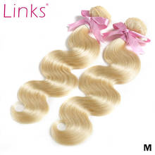 Links 613 Body Wave Blonde Brazilian Hair 1 3 4 Bundle Remy Human Hair Weft 26 28 30 Inch Human Hair Bundle 2024 - buy cheap