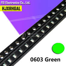 100pcs green 0603 SMD LED diodes light Hot sale 2024 - buy cheap