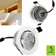 3W 5W - 15W 18W Dimmable LED Recessed Ceiling Down Light Cool Warm White Lamp 220V 110V with Driver Indoor Downlight Spotlight 2024 - buy cheap