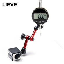 Digital Dial Indicator 0-12.7mm/0.5'' 0.01 With Mini Magnetic Base Holder Gauge Caliper Measuring Tools 2024 - buy cheap